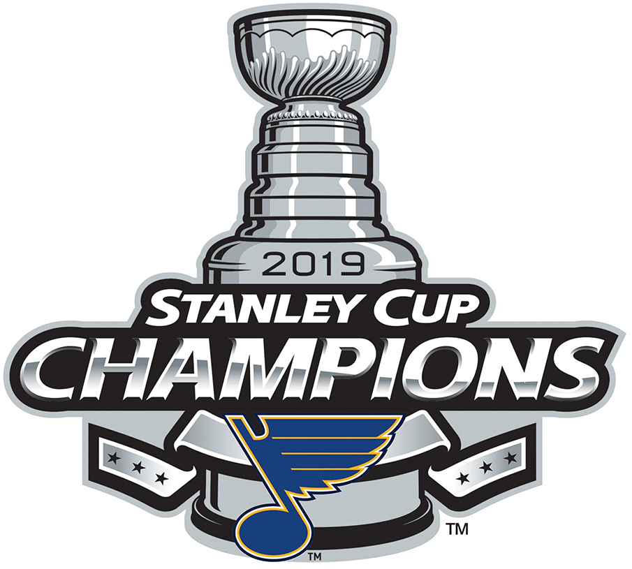 St. Louis Blues 2019 Champion Logo iron on transfers for T-shirts